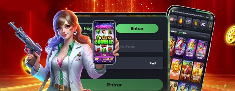 Ganhar e sacar na spicybet